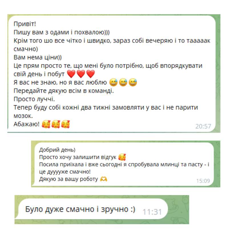 Відгук клієнта