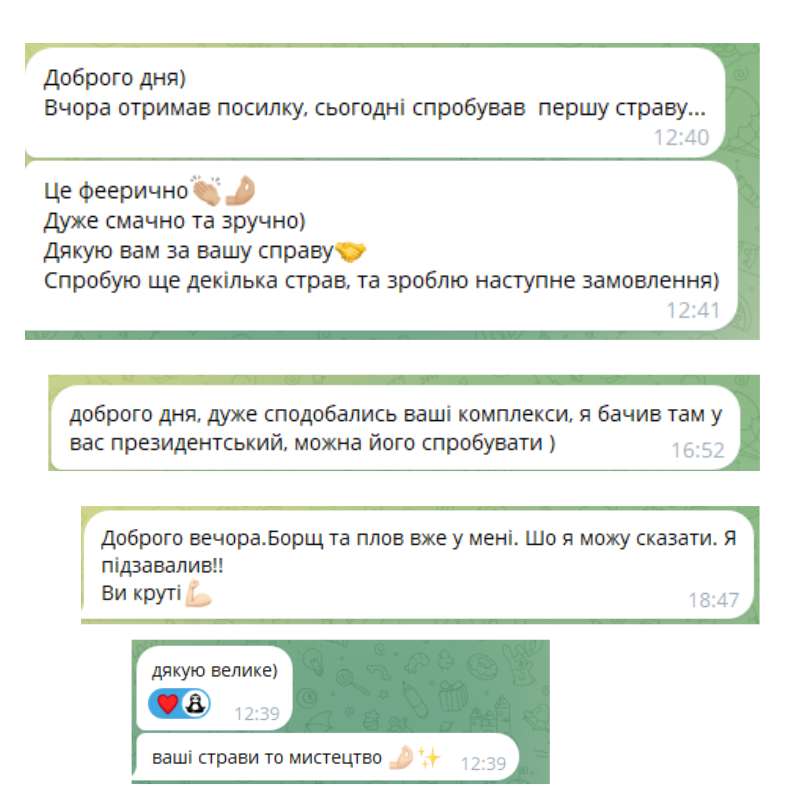 Відгук клієнта