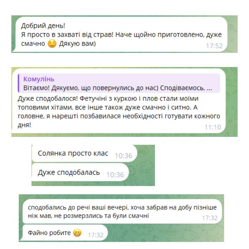 Відгук клієнта