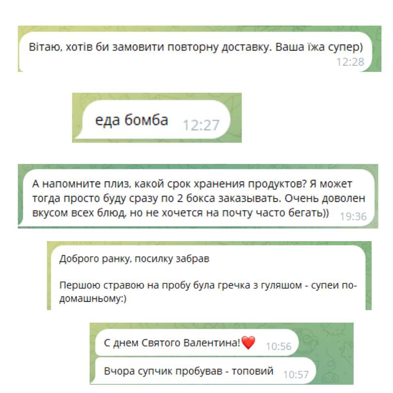 Відгук клієнта
